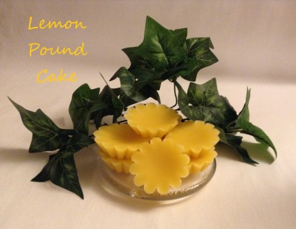 Lemon Pound Cake Scented Tarts