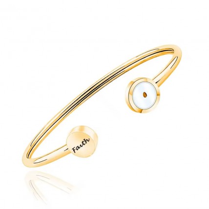 Faith Open Bangle