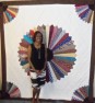 Necktie Quilt - Dresden Plate Design