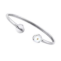Faith Open Bangle