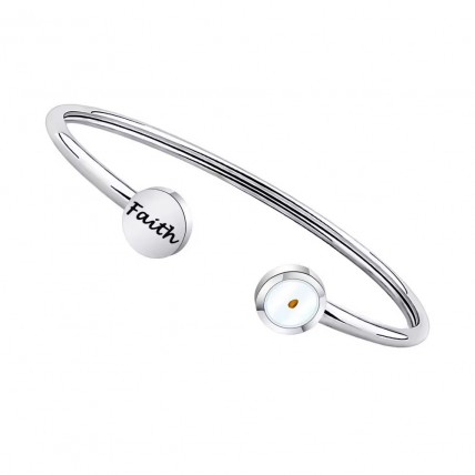Faith Open Bangle